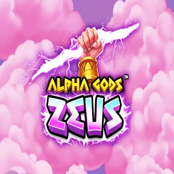 Alpha Gods Zeus logo by PearFiction Studios at Winz Casino