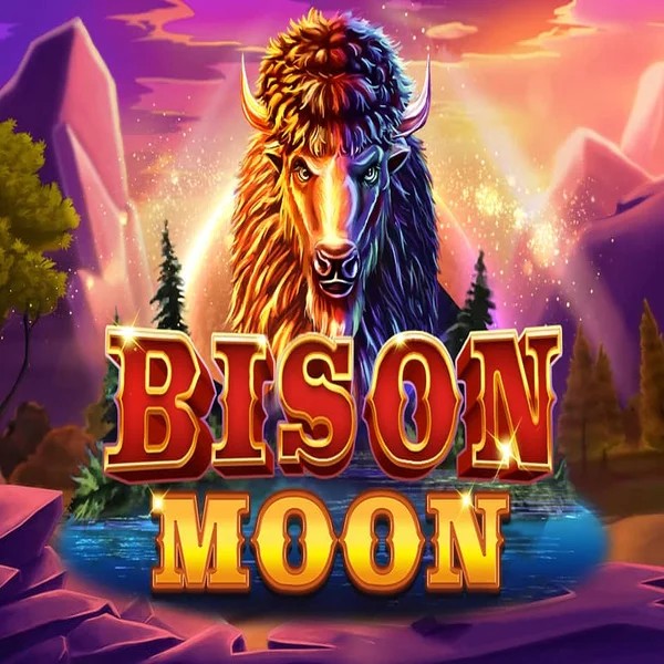 Slots logo of Bison Moon from Northern Lights Gaming at Winz Casino