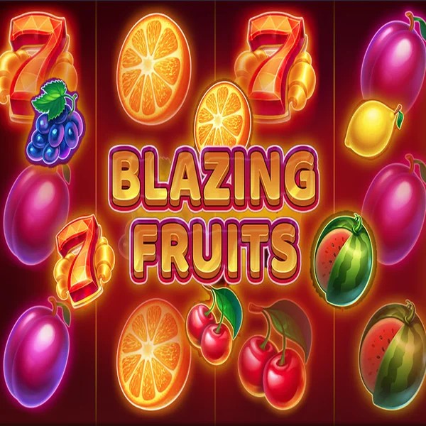 Blazing Fruits logo by Inbet Games Winz Casino