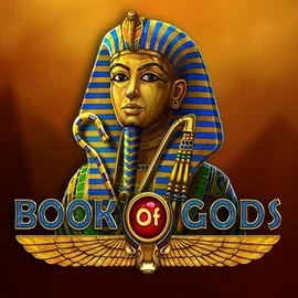 Official Slots logo: Book of Gods by BF Games at Winz Casino