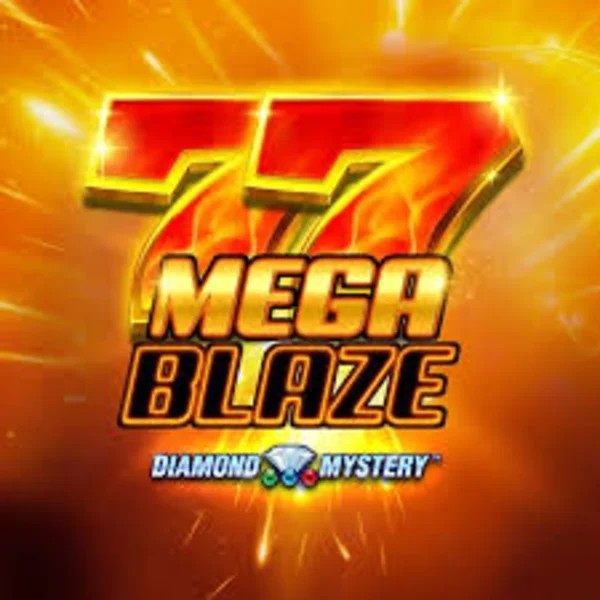 Diamond Mystery Mega Blaze slot logo by Greentube at Winz Casino