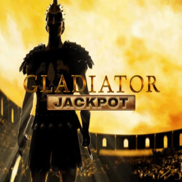 Gladiator Jackpot online game logo by Playtech on winzzcasino.com