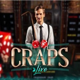 Live Casino logo of Live Craps from Evolution at Winz Casino