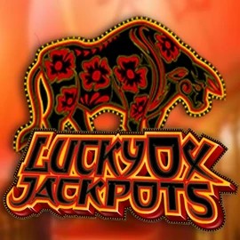 Official Jackpots logo: Lucky Ox Jackpots by Rival at Winz Casino