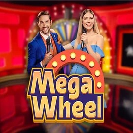 Mega Wheel online game logo by Pragmatic Play on winzzcasino.com