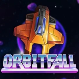 Official Slots logo: Orbitfall by ELK Studios at Winz Casino