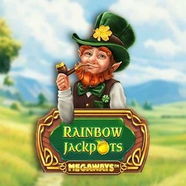 Jackpots logo of Rainbow Jackpots Megaways from Red Tiger Gaming at Winz Casino
