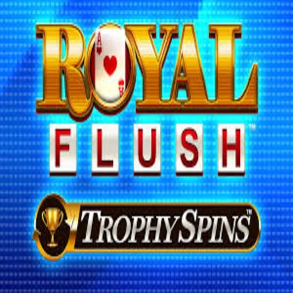 Royal Flush Trophy Spins game by Greentube – logo hosted on Winz Casino