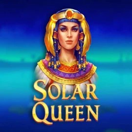 Solar Queen slot logo by Playson at Winz Casino