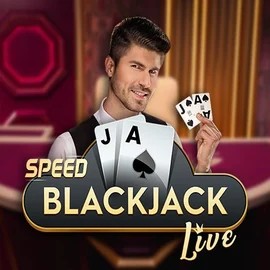 Speed Blackjack slot logo by Pragmatic Play at Winz Casino