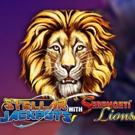 Enjoy Stellar Jackpots with Serengeti Lions by Lightning Box Game – logo hosted on winzzcasino.com