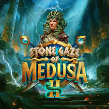 Stone Gaze of Medusa 2 online game logo by Stakelogic on winzzcasino.com