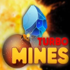 Enjoy Turbo Mines by Turbo Games – logo hosted on winzzcasino.com