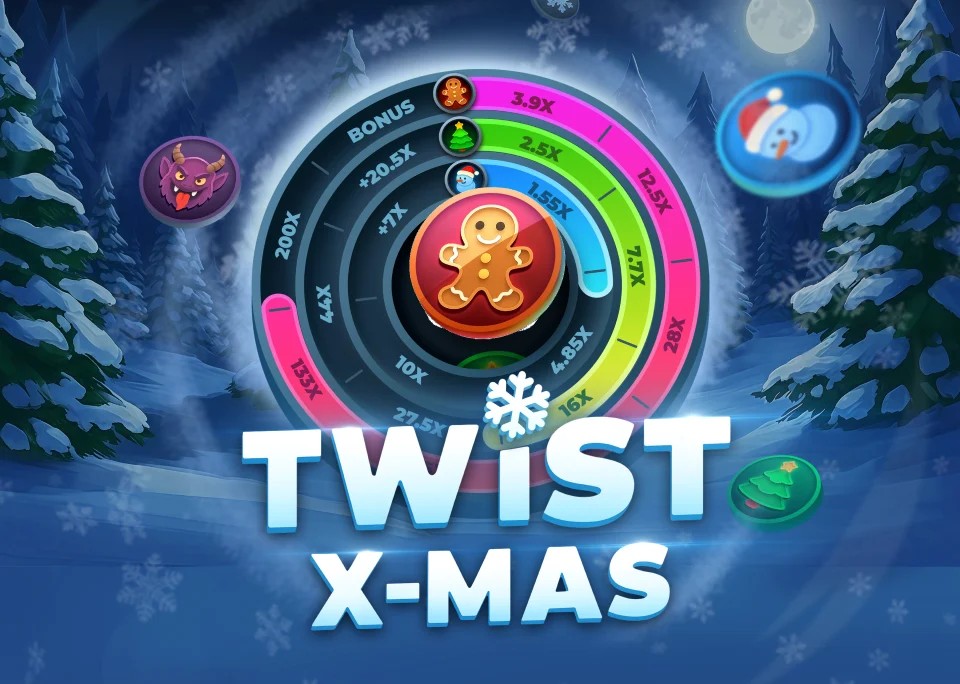Twist X-mas game by InOut – logo hosted on Winz Casino