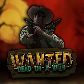 Slots logo of Wanted Dead or a Wild from Hacksaw Gaming at Winz Casino